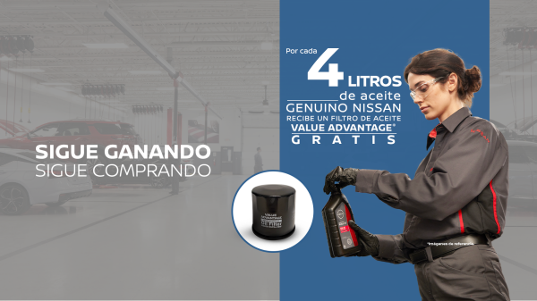 Promociones Nissan Value Advantage en clutch y balatas