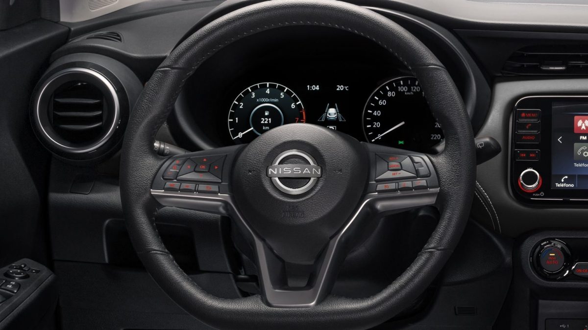 Nuevo Nissan Kicks Play 2024 Diseño Interior - Volante