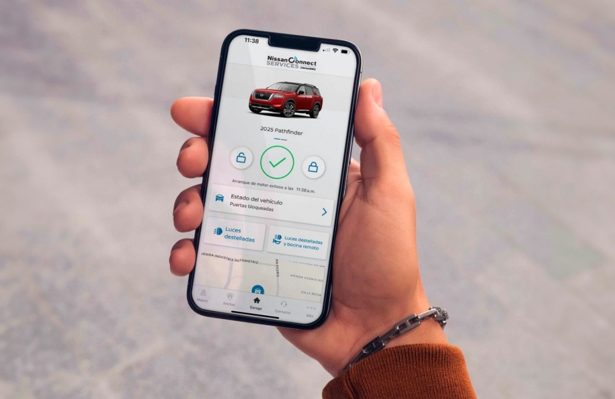 NissanConnect Services luces destelladas y bocina remota